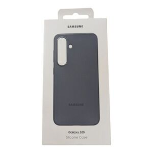 T5. Samsung Galaxy S25 Silicone Phone‎ Case Black